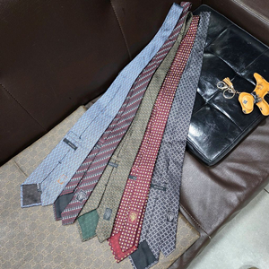 구찌 정품 실크 넥타이 5종 이미지