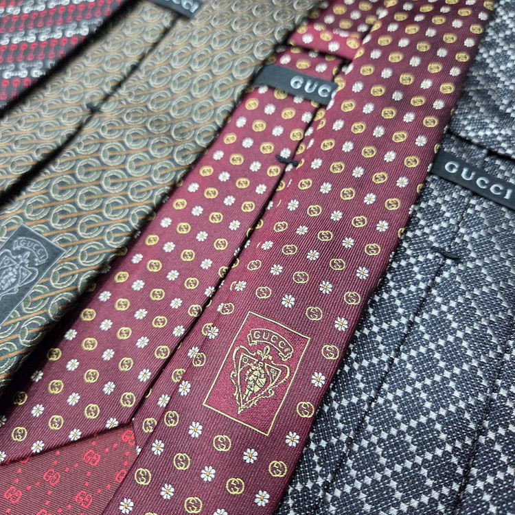 구찌 정품 실크 넥타이 5종 이미지