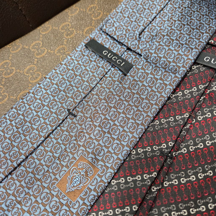 구찌 정품 실크 넥타이 5종 이미지