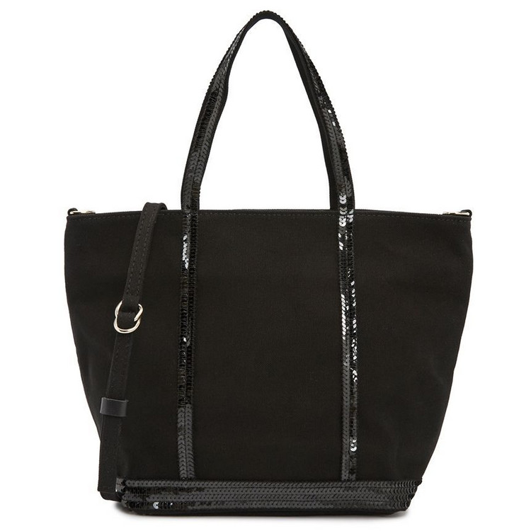 (새상품/정품) 바네사브루노 블랙 카바스백 스몰 이미지