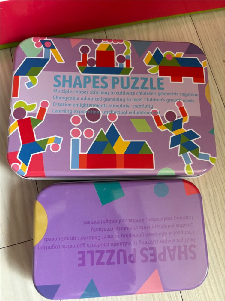 아람 abc 코딱지북, 놀자 동식물 카드SHAPES PUZZLE 이미지