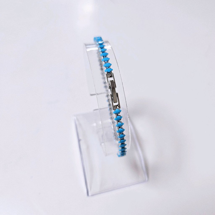 새상품,선물박스포장]행운을 갖다주는 터키석 여자 남자 실버 팔찌/목걸이 귀걸이 반지 진주 샤넬 스와로브스키 구찌 이미지