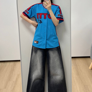 롯데 자이언츠 아디다스 강민호 싸인 올드 반팔 유니폼 이미지