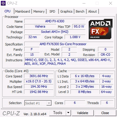 FX6300 CPU + 메인보드 + 메모리 + 쿨러 이미지
