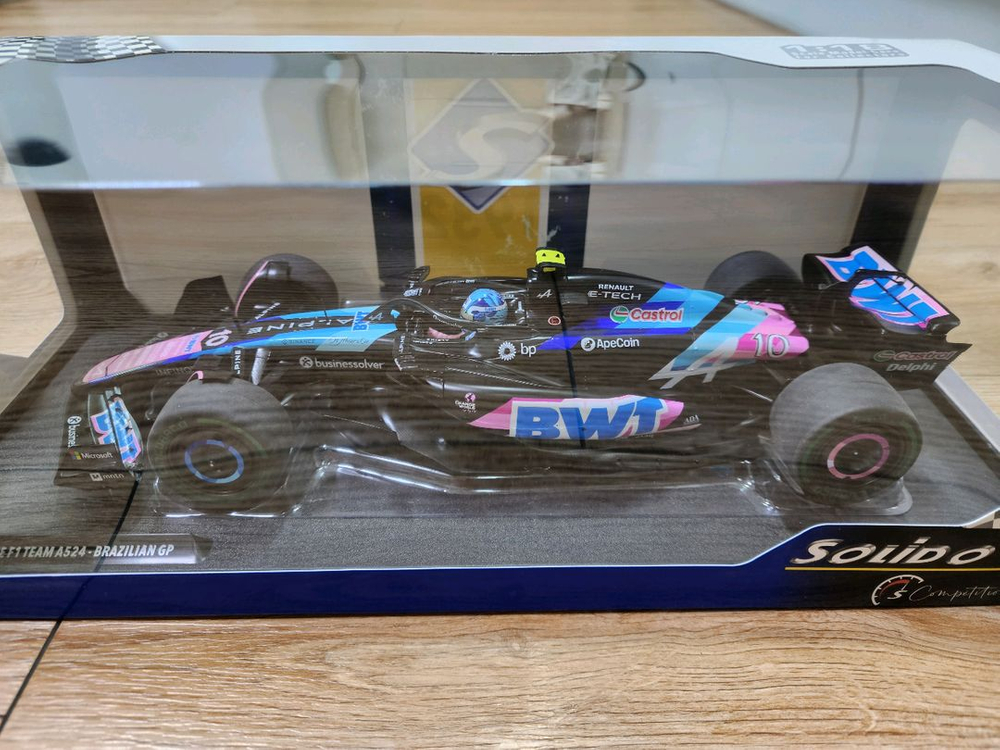 1:18 / Alpine A524 가슬리 2024 F1 다이캐스트 모형자동차 정리합니다 이미지