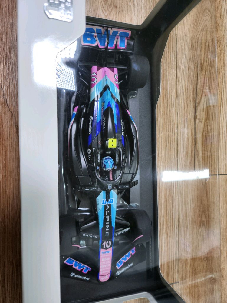 1:18 / Alpine A524 가슬리 2024 F1 다이캐스트 모형자동차 정리합니다 이미지