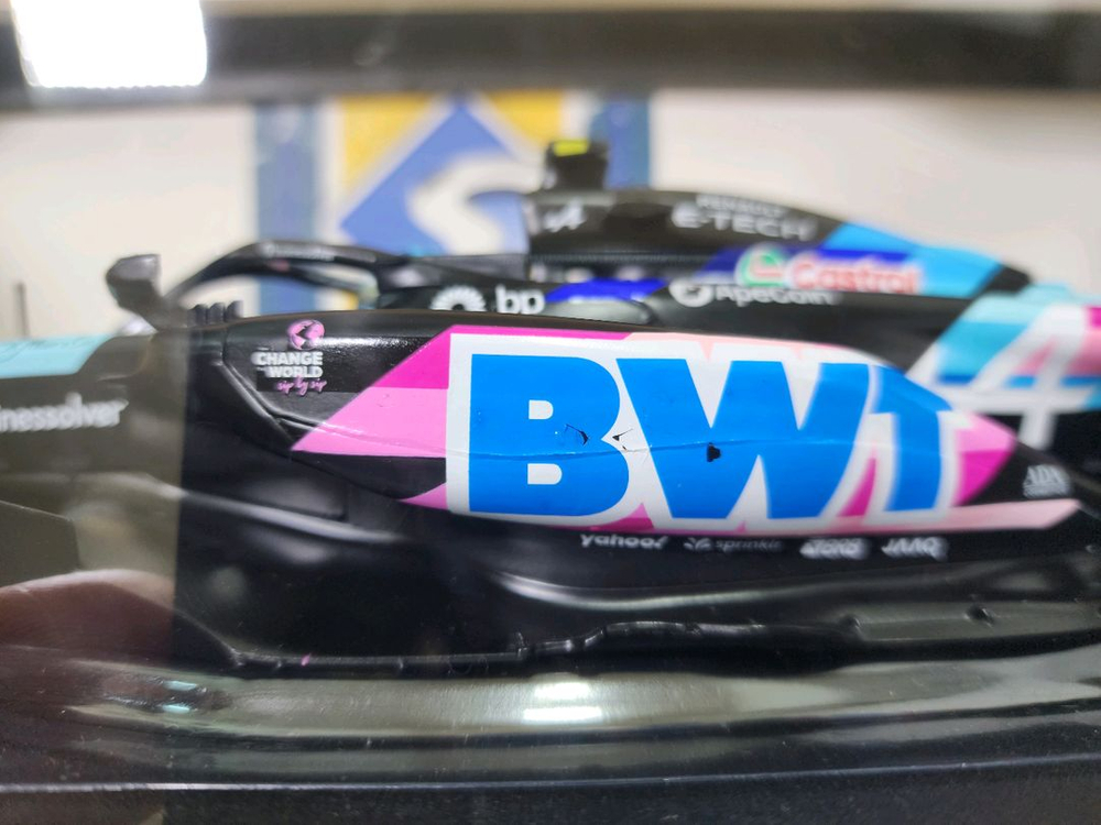 1:18 / Alpine A524 가슬리 2024 F1 다이캐스트 모형자동차 정리합니다 이미지