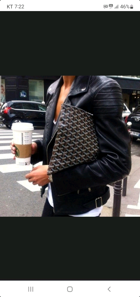 고야드 세나 클러치백 GM 정품S급(영수증O)구찌프라다루이비통디올샤넬셀린느보테가생로랑버버리발렌시아가가방 이미지