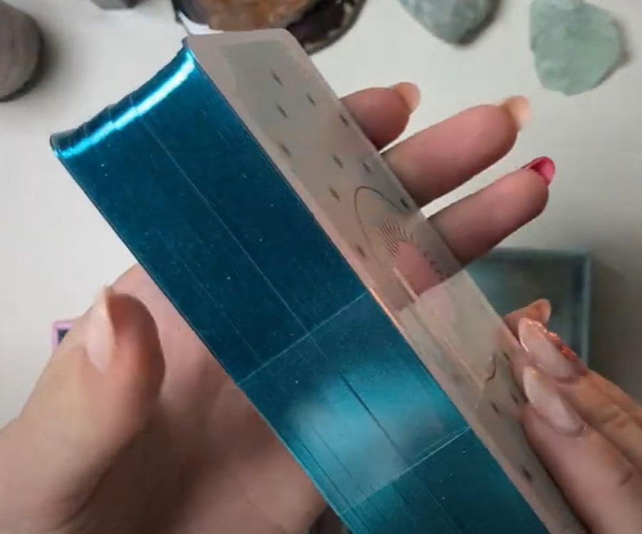 [단 한개] 파스텔라이더 타로카드 블루엣지 케이스 구버전 이미지