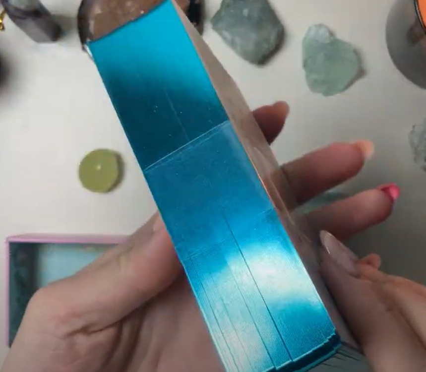 [단 한개] 파스텔라이더 타로카드 블루엣지 케이스 구버전 이미지