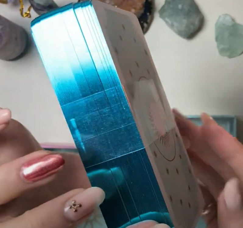 [단 한개] 파스텔라이더 타로카드 블루엣지 케이스 구버전 이미지