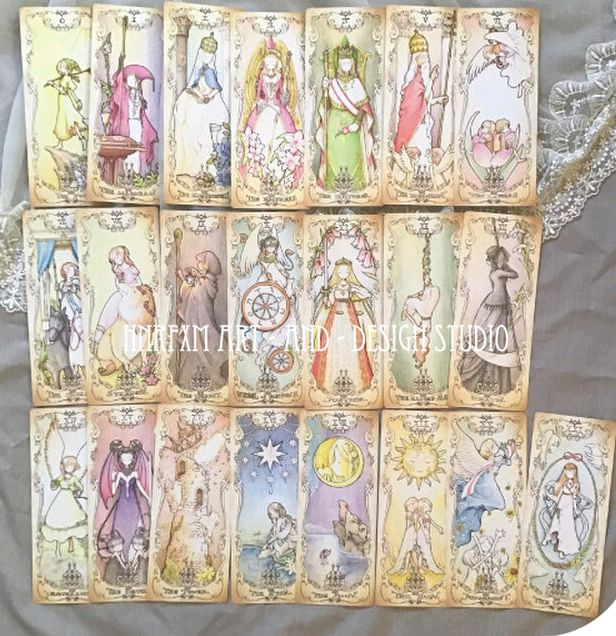 [단 한개] 별로 무섭지않은 타로카드 이미지