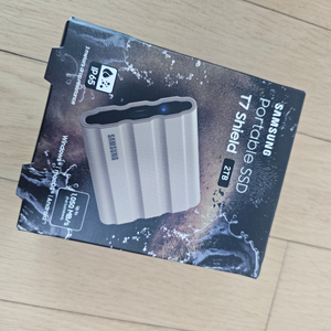 삼성 외장 포터블 SSD T7 쉴드 2TB 이미지