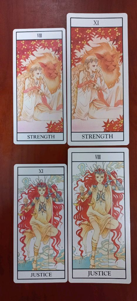 [단 한개] 시미즈레이코 미라클타로 22장 메이져 타로카드 이미지