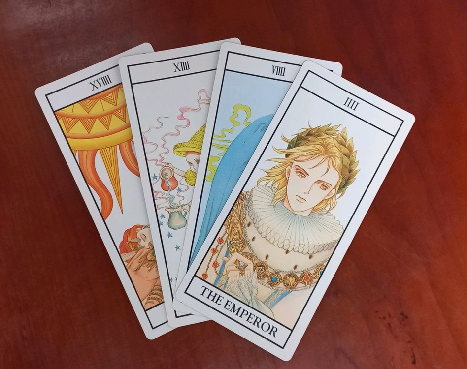 [단 한개] 시미즈레이코 미라클타로 22장 메이져 타로카드 이미지