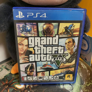 PS4 GTA5 게임 타이틀 이미지