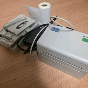 Xprinter XP-DT108B 택배송장 프린터 거치대세트 이미지