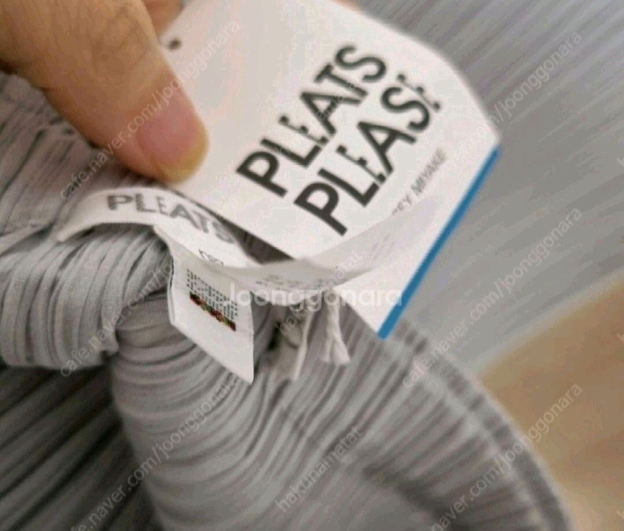 이세이미야케 플리츠플리즈 베이직 스커트 3사이즈 새상품 라이트그레이 이미지