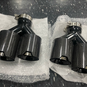 BMW M퍼포먼스ST 듀얼 머플러팁 한세트 팝니다. 이미지