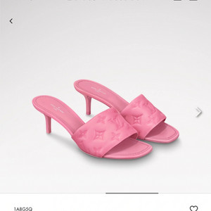 루이비통 정품 리바이벌 슬리퍼 뮬 구두 힐 39 245 250 백화점 구매 영수증포함 이미지