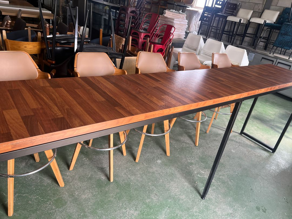 중고 3미터 빠테이블 의자 세트 팝니다 이미지