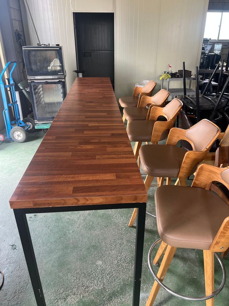 중고 3미터 빠테이블 의자 세트 팝니다 이미지