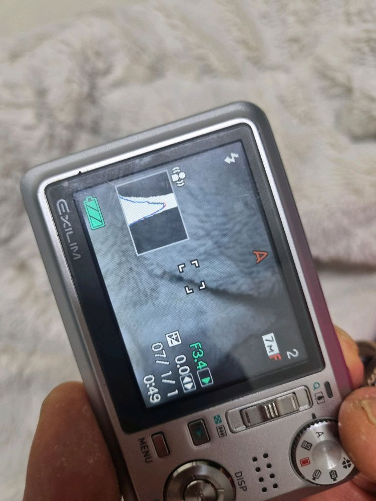 카시오 엑슬림 ex-v7 레트로 디카 빈티지 카메라 이미지