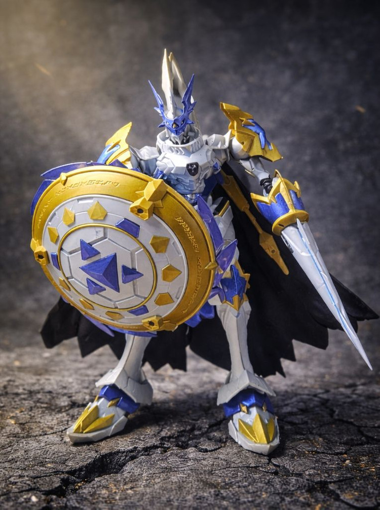 [도색작 급처] 반다이 디지몬 피규어 라이즈 프라모델 카오스 듀크몬 이미지