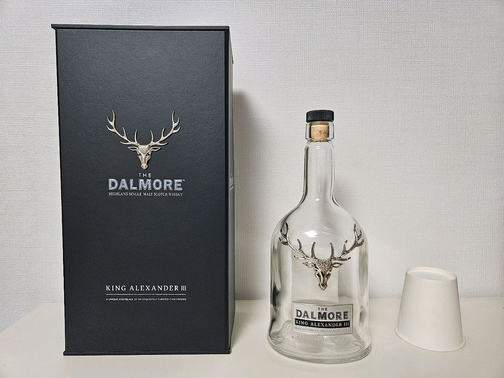 달모어 DALMORE 킹알렉산더III 양주 공병 빈병 술병 이미지