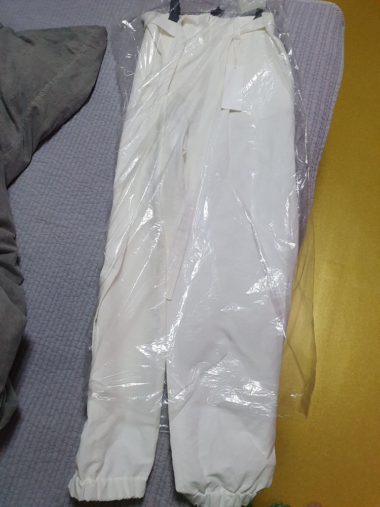 에스이오 seo 린넨 카고팬츠 새상품 이미지