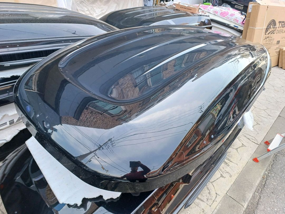 구형 팰리세이드 lx2 코토일체형루프박스 블랙 중고 이미지