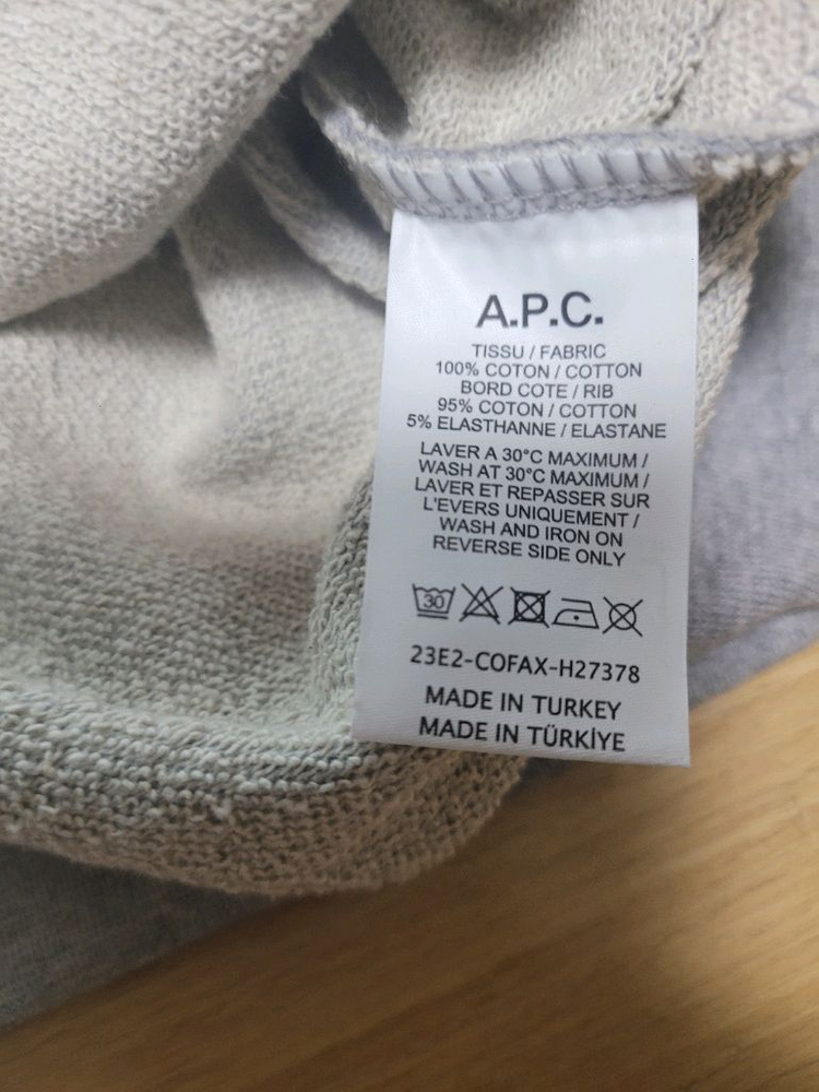 아페세 맨투맨 S,XL사이즈 (새상품) 이미지