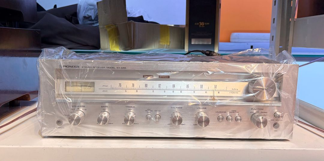 파이오니아(Pioneer) SX-555 빈티지 리시버 판매 이미지