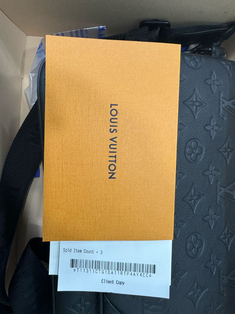 [상태굿/풀박스] 루이비통 블랙 쉐도우 트리오 메신저백 크로스백 이미지