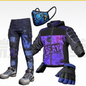 배그 스트리트 풀세트 스킨 코드 이미지