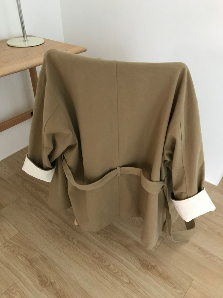 온워드 하프 트렌치코트 이미지