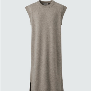 (마지막가격)(새상품)유니클로U(르메르) 램스울 원피스(블루, 베이지) 이미지