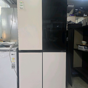 LG 오브제컬렉션 노크온홈바 4도어냉장고 이미지