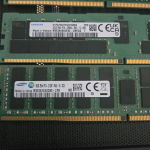 삼성 16GB, 32GB DDR4 램 메모리 이미지