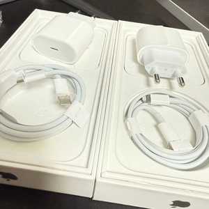 아이폰 정품 충전기 어댑터 케이블 미사용제품 판매 이미지