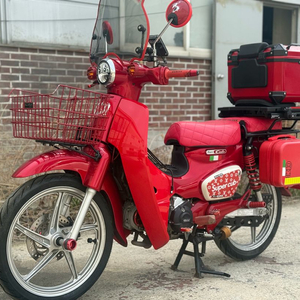 혼다 슈퍼커브110 올커스텀 꾸밀차 이미지