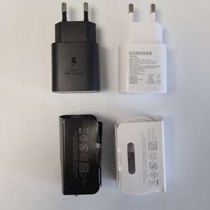 새상품)삼성정품 25W C타입 초고속충전기와CtoC케이블세트 핸드폰충전기 이미지