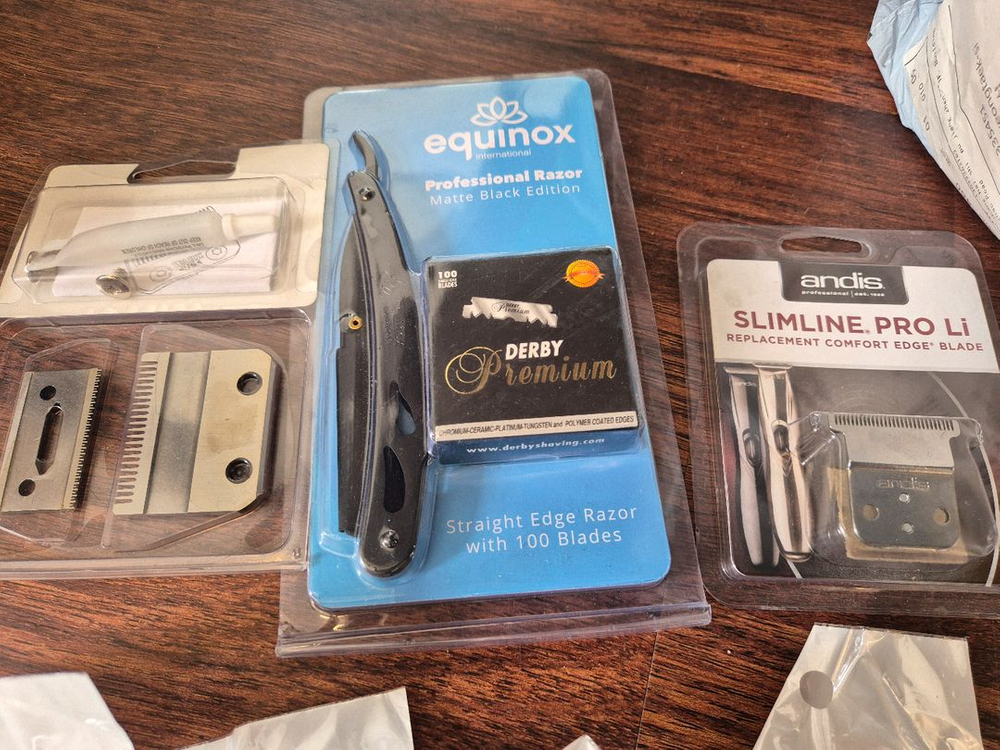 바버샵, 미용실 용품 일괄 판매 이미지