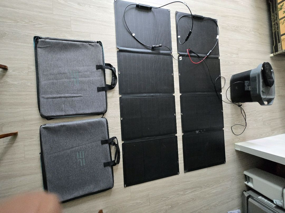 에코플로우 태양광패널 110w 2set 이미지