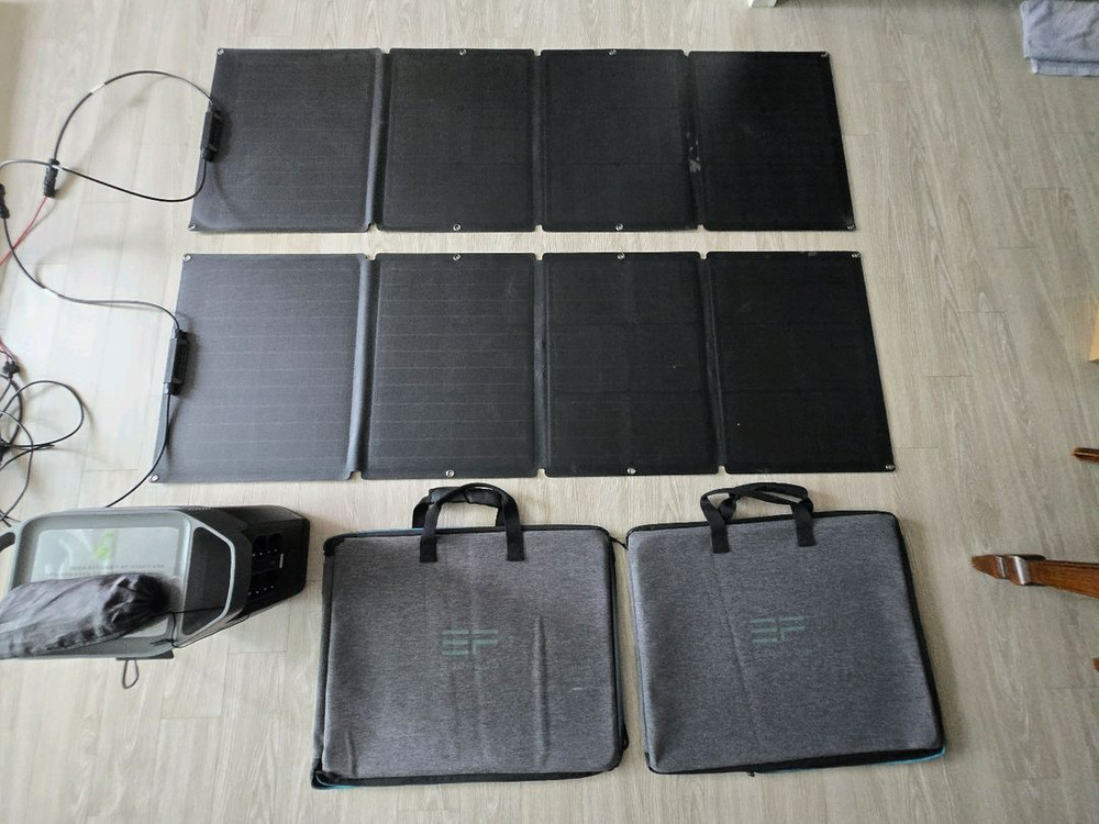 에코플로우 태양광패널 110w 2set 이미지