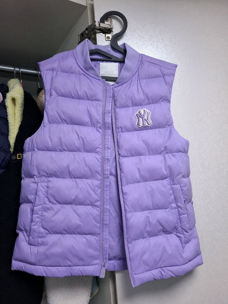 MLB 롱패딩 점퍼 조끼 세트 이미지