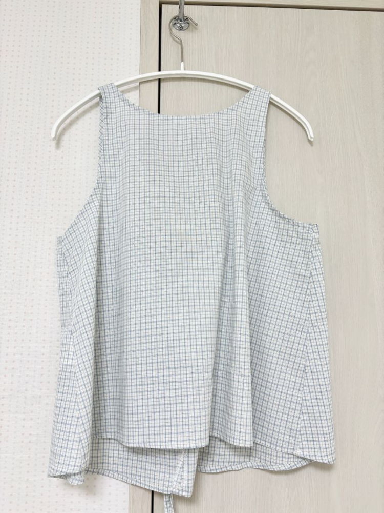 스무드무드 cou sleeveless top 이미지