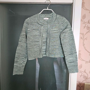 산드로 민크 그린색의 가디건 새상품 2(55-66) 이미지