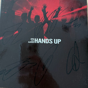 2PM HANDS UP 싸인 앨범 이미지