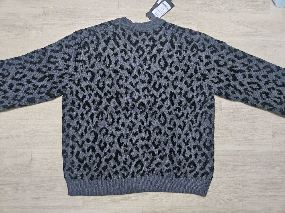 새상품 무신사 레오파드 모헤어 가디건 L 이미지